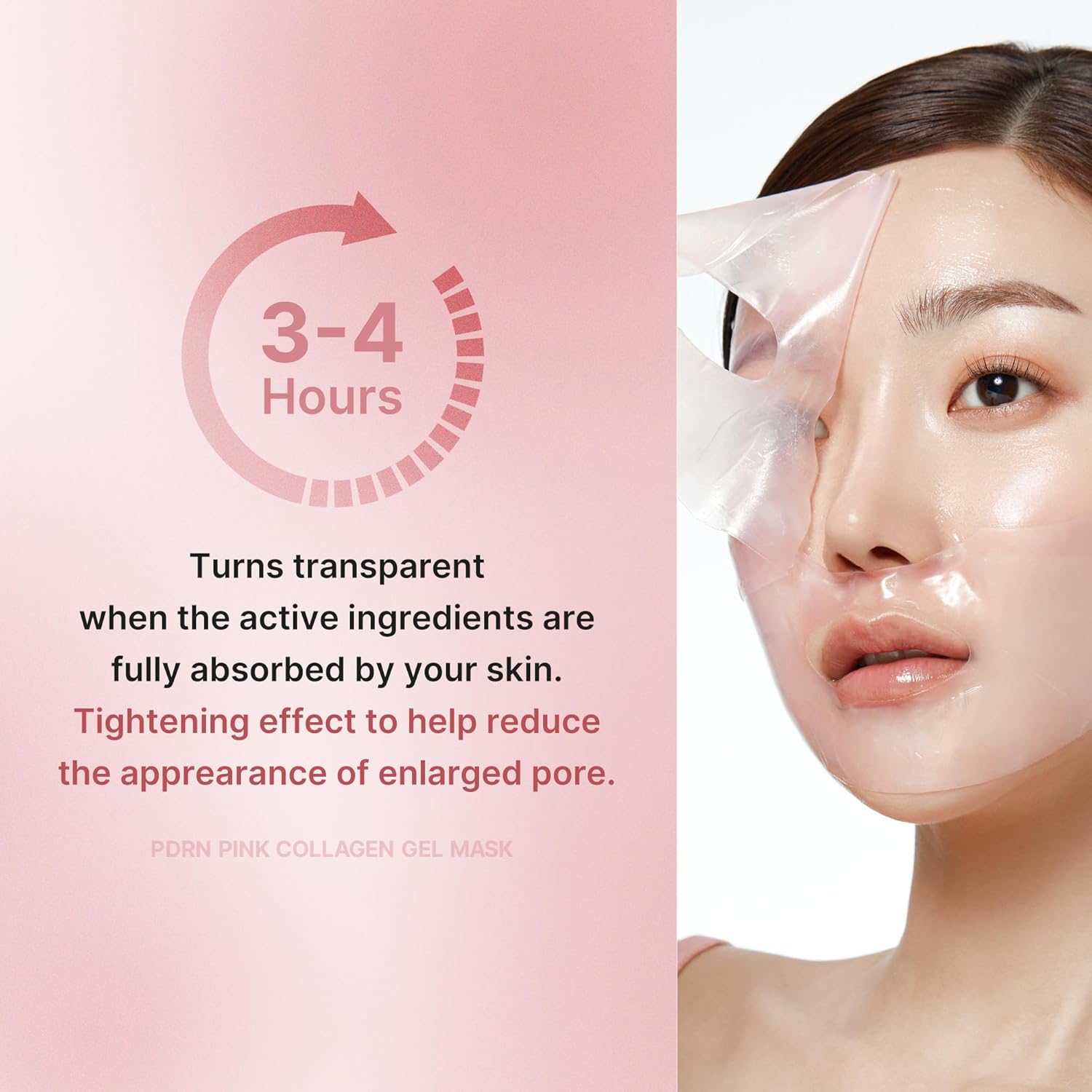Pink Deep Collagen Gel Mask
