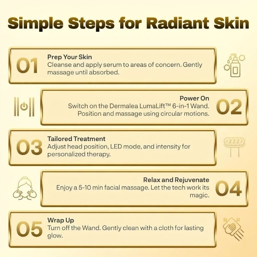 Dermalea LumaLift™ 6-in-1 Wand