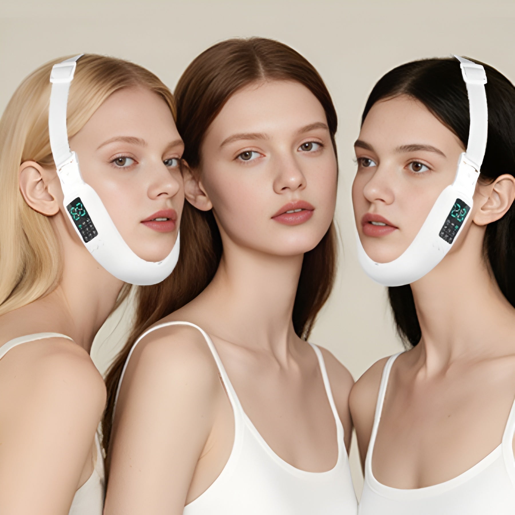 Smart Face Sculpting Device - 8 Modes Double Chin Reducer & Jawline Definer.