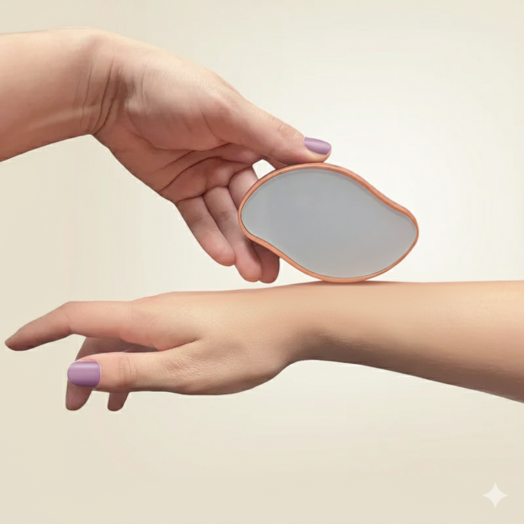 Wood Reusable Crystal Hair Remover