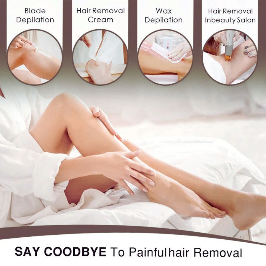 Wood Reusable Crystal Hair Remover