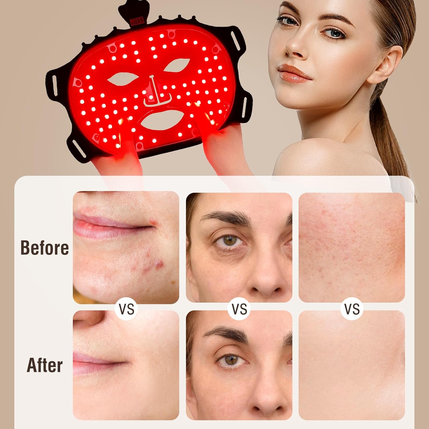 GLOWMASK™ 7-in-1 Light Therapy System