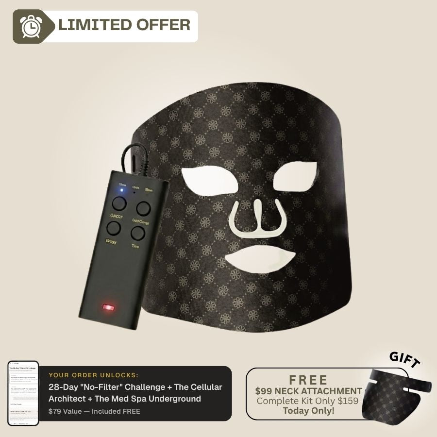 DERMALEA LUXE™ Pro Max LED-Therapiemaskensystem-Kit