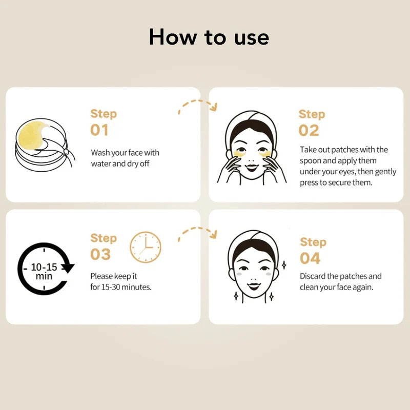 Gold Under Eye Patches Haven